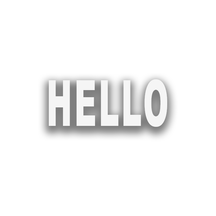 Piepschuim Hello