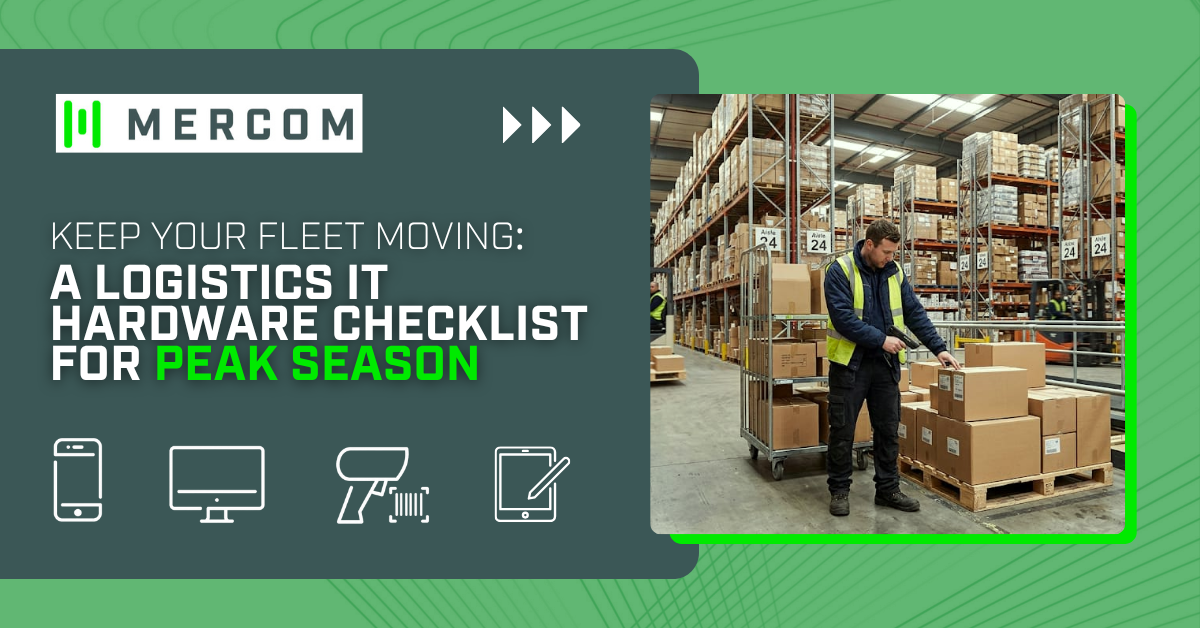 transportation logistics IT hardware holiday season