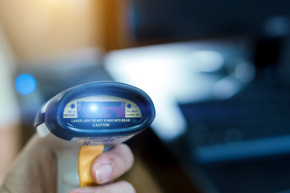 Symbol Barcode scanner repair serviced and is now working
