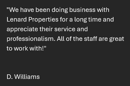 5-star Google review of Lenard Properties in Springfield, MO