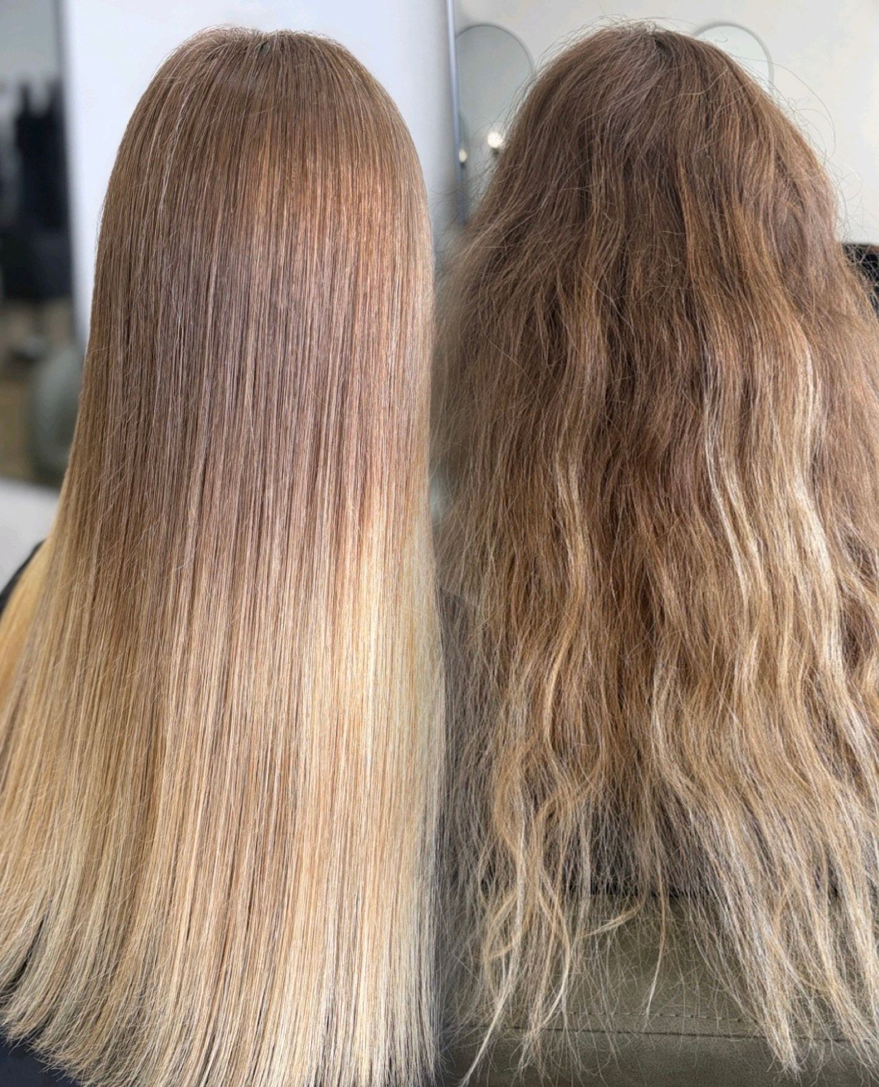 Smoothing/straightening treatments