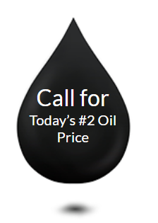 A black drop that says call for today 's # 2 oil price