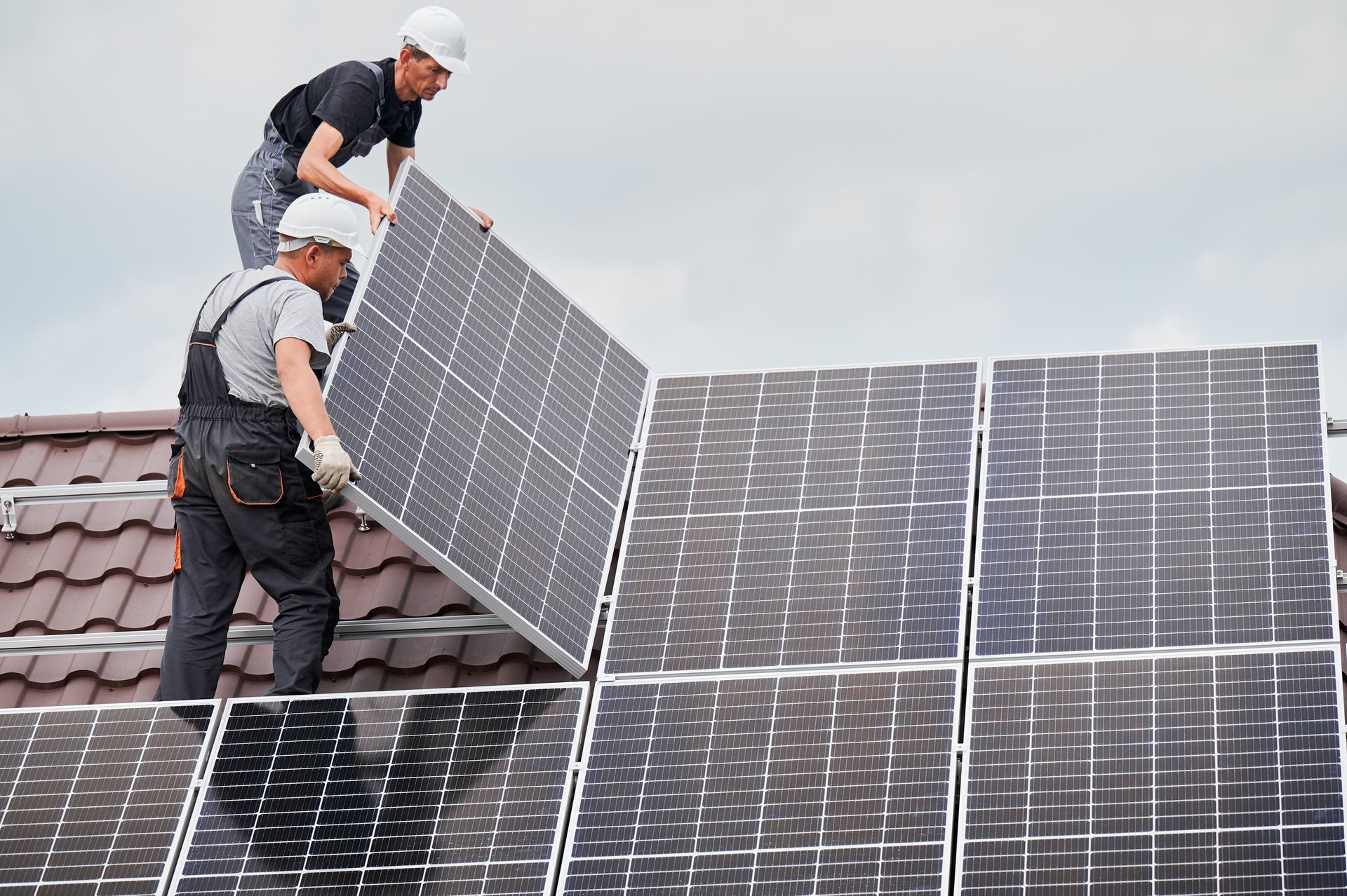 Mounting Solar Panels on Roof — Mildura, Vic — CFB Group