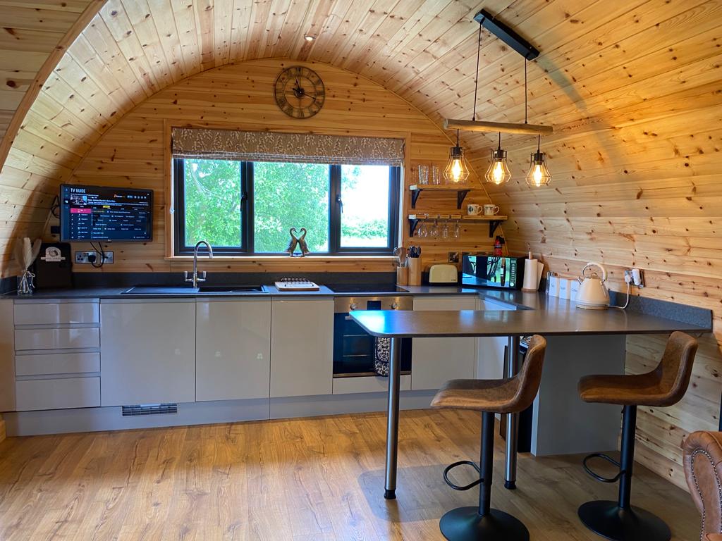 Luxury Self Catering Camping Pod near Bath