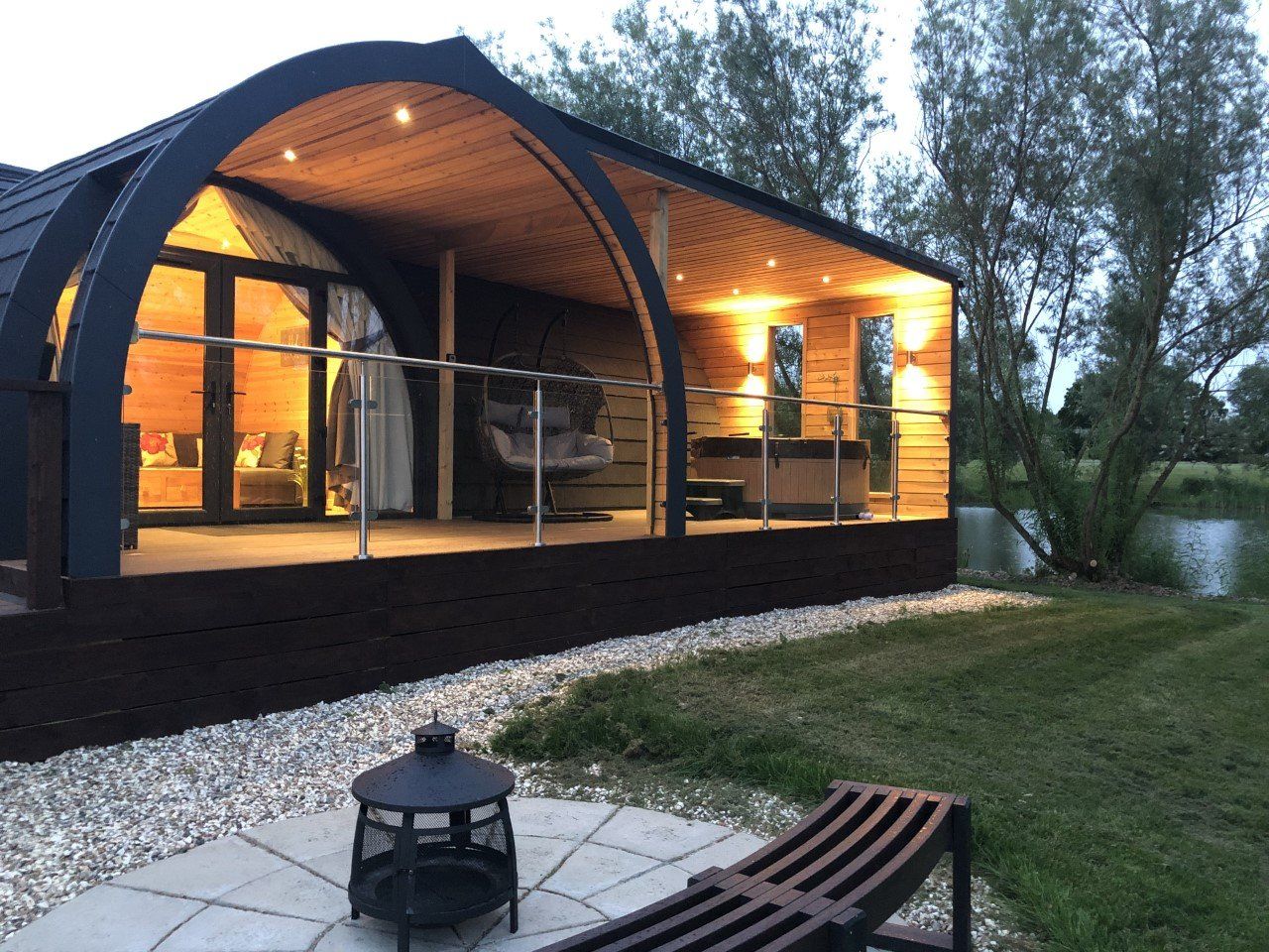 Luxury Self Catering Camping Lodge | Sleeps 3