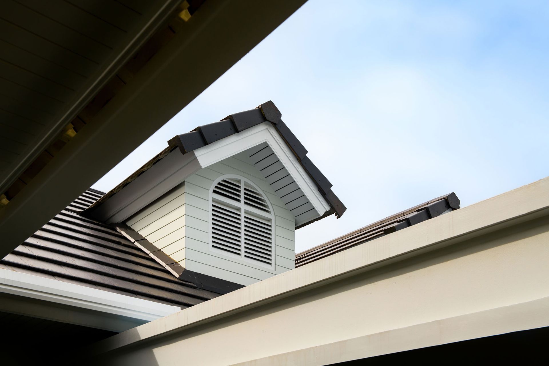 Beautiful House With White Gutters | Milton, VT | Bronson Johnson Seamless Gutters