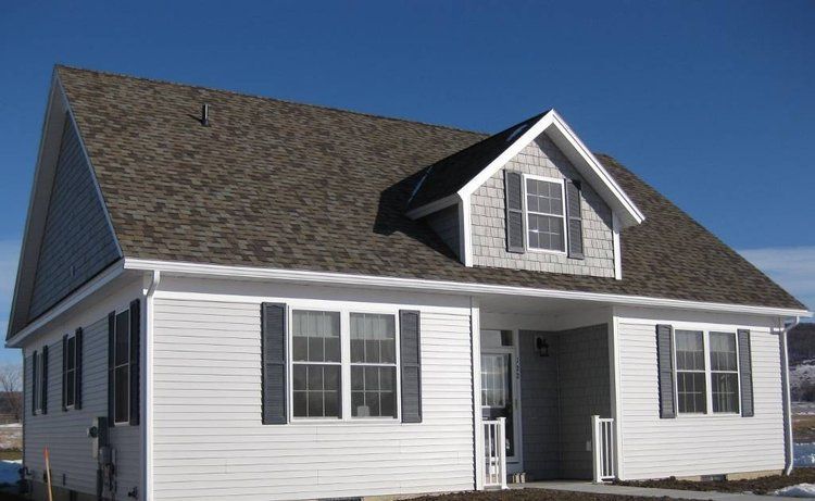 Beautiful White House | Milton, VT | Bronson Johnson Seamless Gutters Beautiful White House | Milton, VT | Bronson Johnson Seamless Gutters