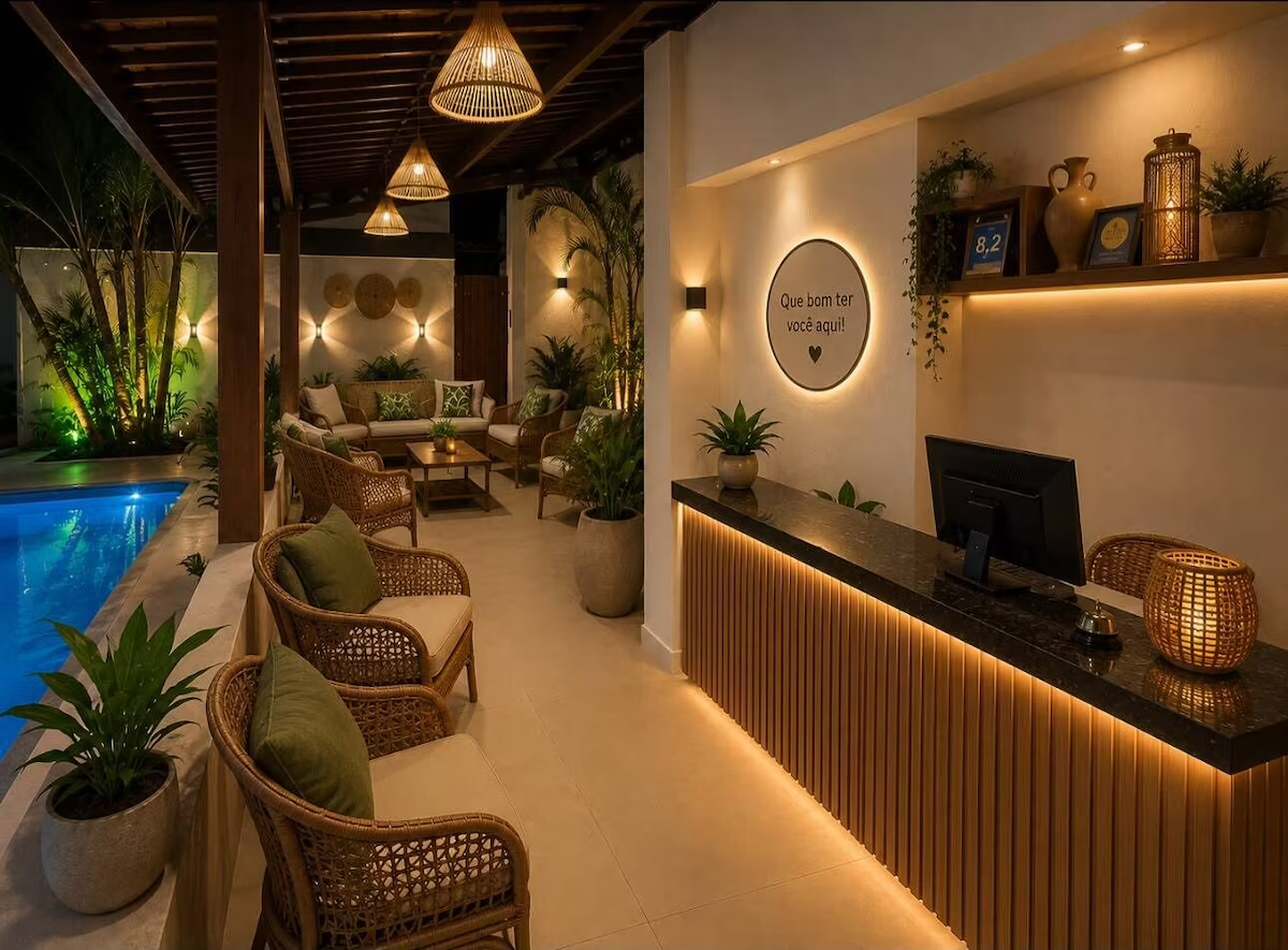 Área Bar e Rstaurante
