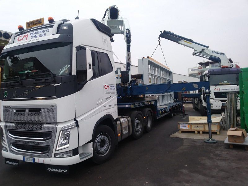 Camion con gru