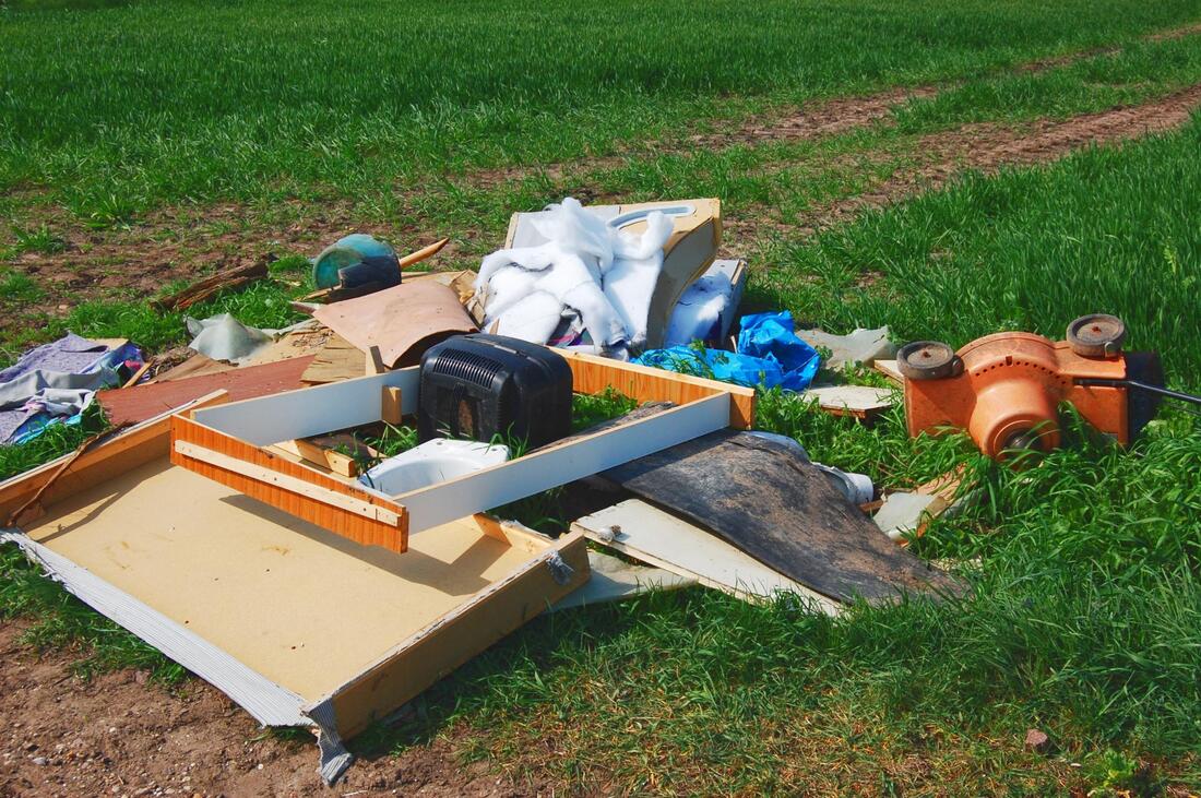 rubbish clearance from garden for landlord