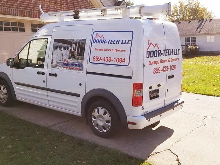image of Door-Tech work van