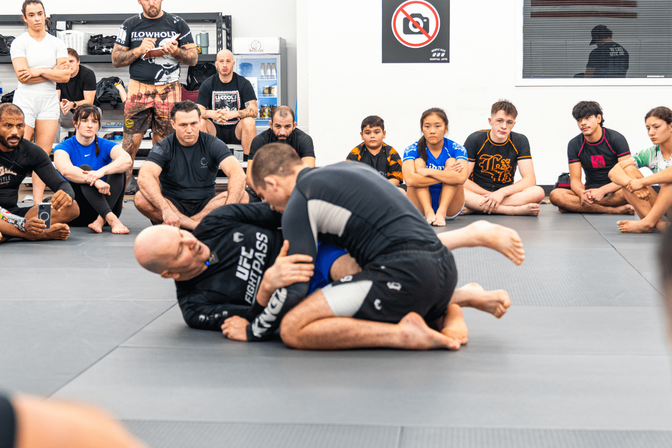 Adults training practical martial arts drills at Simple Man Martial Arts in Austin, TX to build fitness and confidence.
