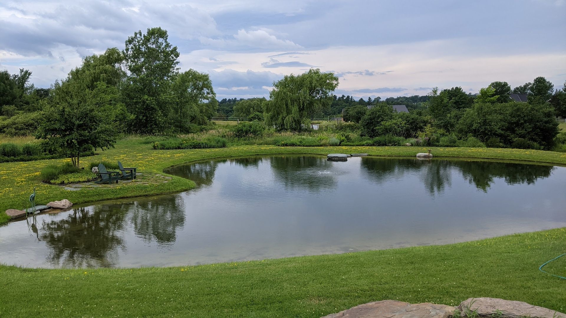 pond aeration Stowe Vermont