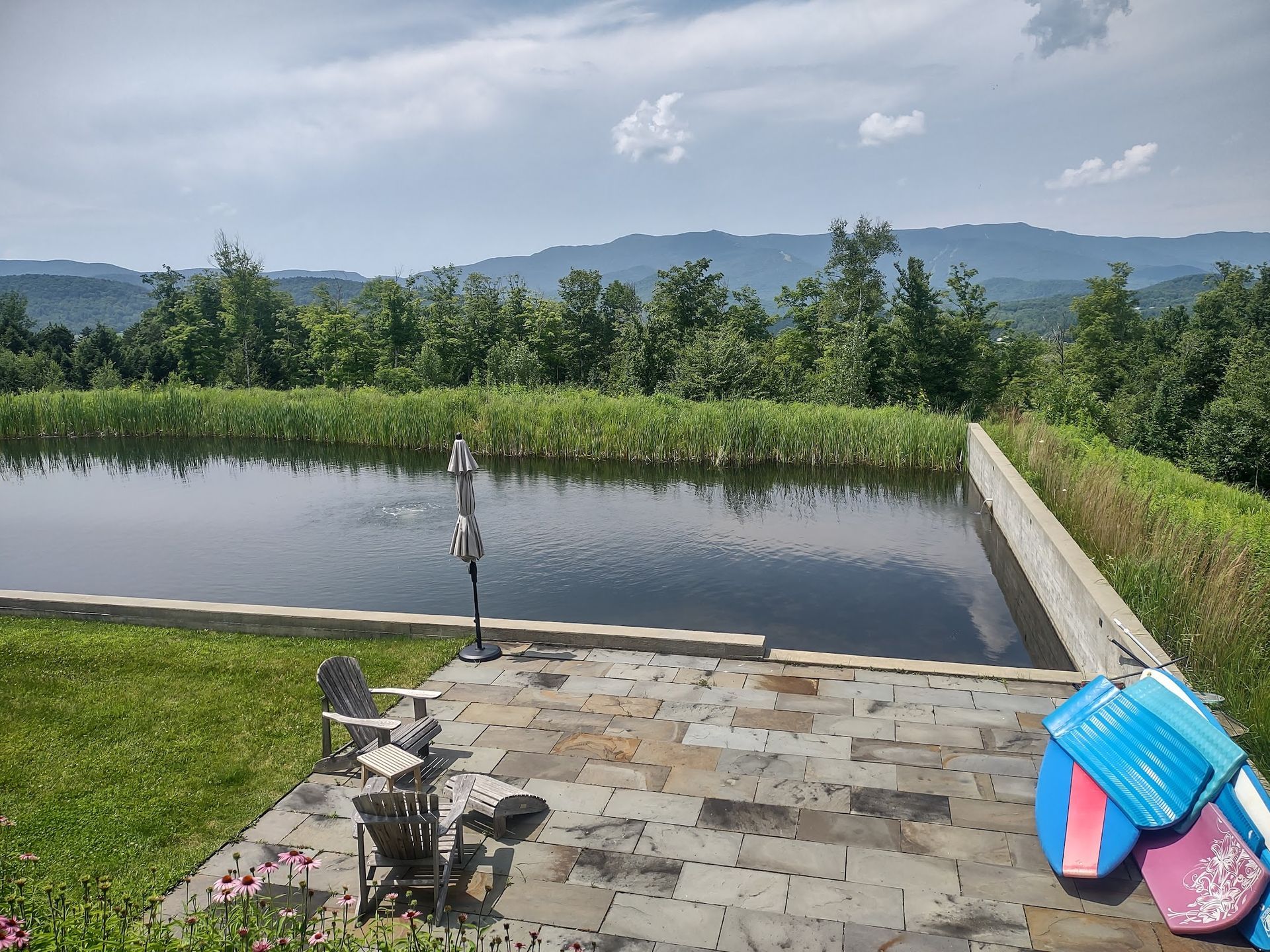 Scheduled Pond Maintenance Montpelier Vermont 