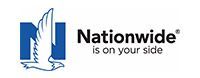 Nationwide insurance logo with a blue