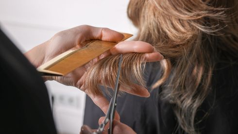 Haircut and styling service