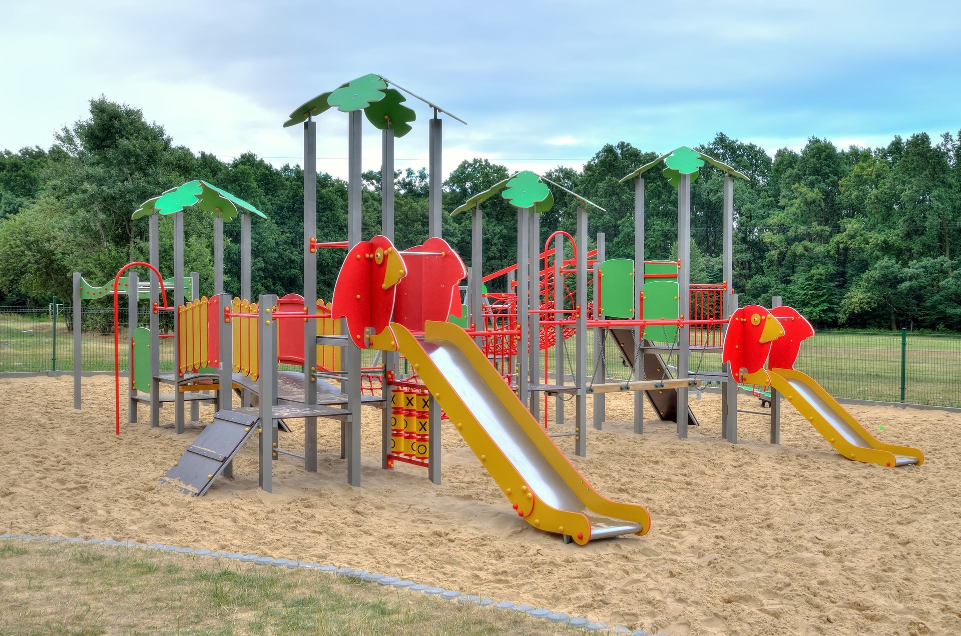 Use of sand offered by R. Pepin and Sons Inc., as a construction aggregate in building and bedding playgrounds in Dover, NH.
