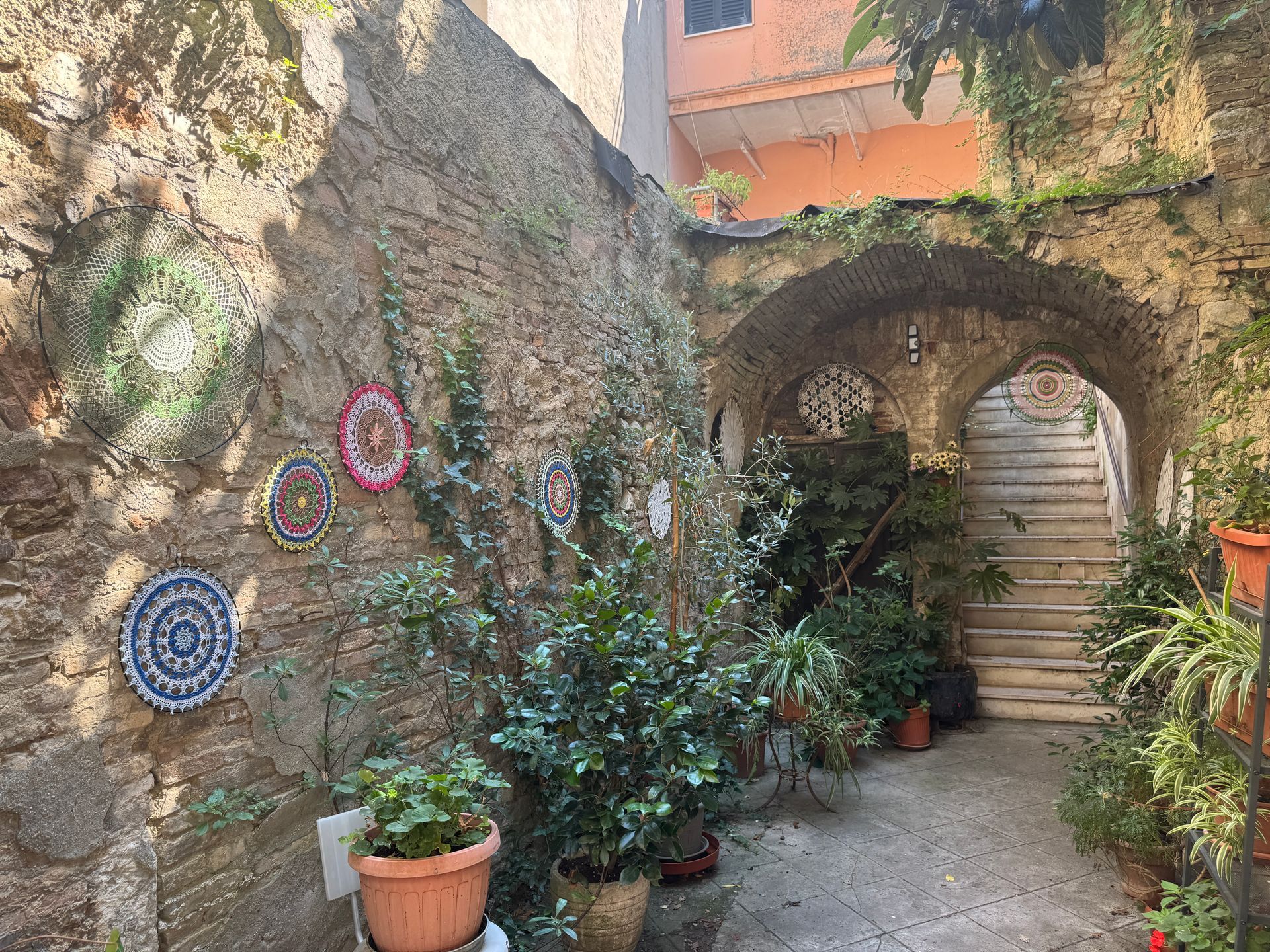 Inner yard of Guardiagrele