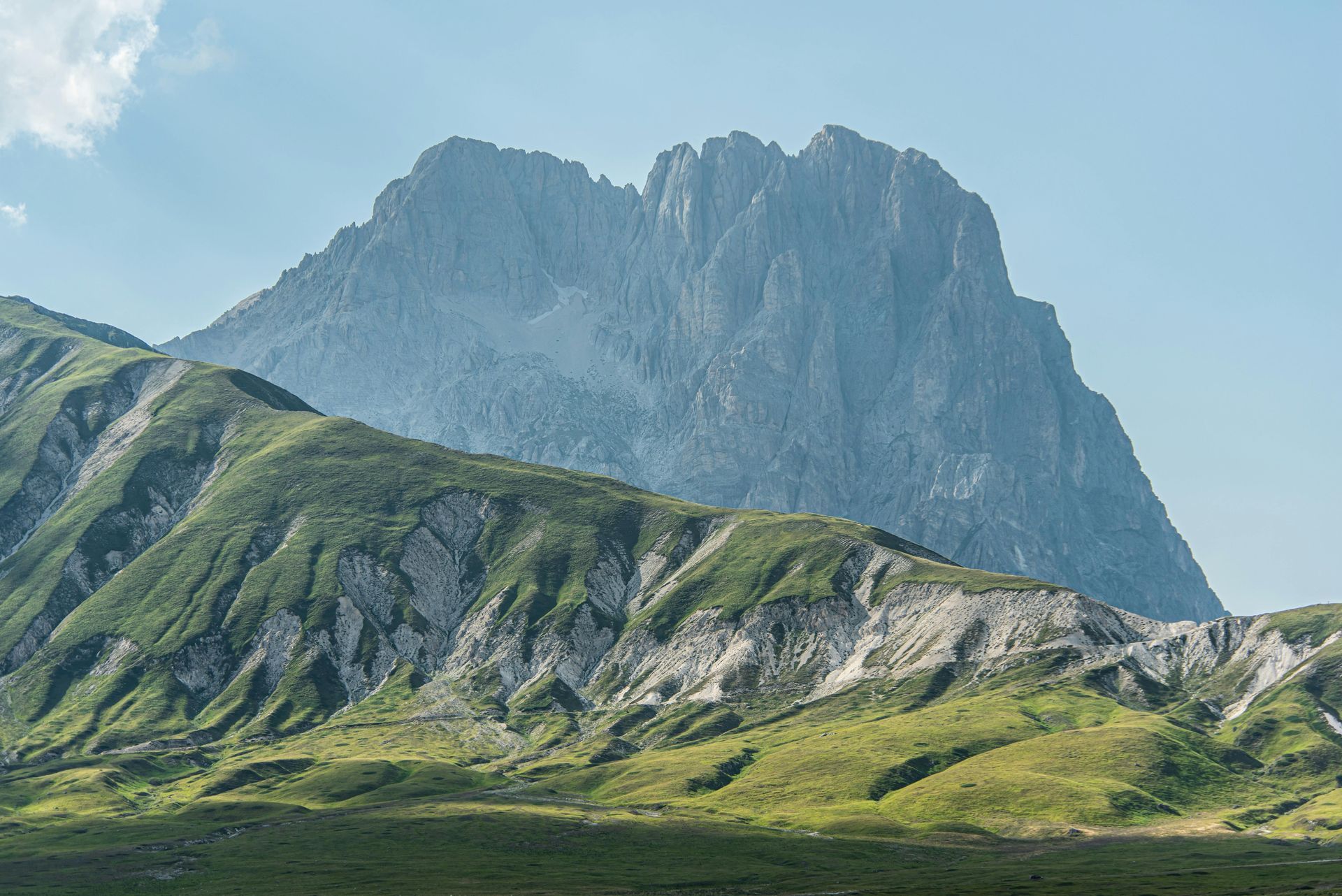 Gran Sasso Mountain of Abruzzo, close to Campo Imperatore.