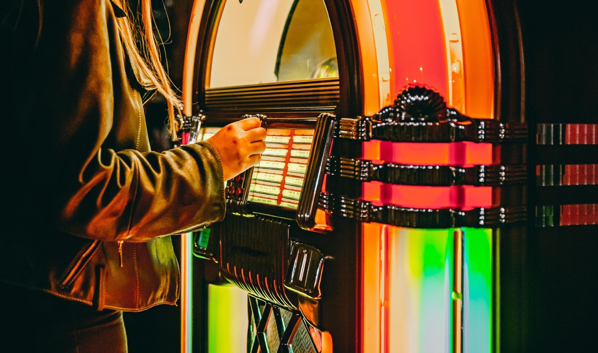 vintage jukebox 