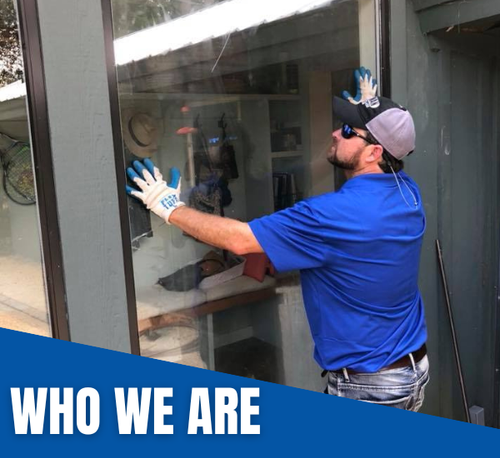 repairing glass