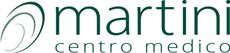 Logo di Martini Centro Medico in verde con emblema stilizzato a forma di foglia