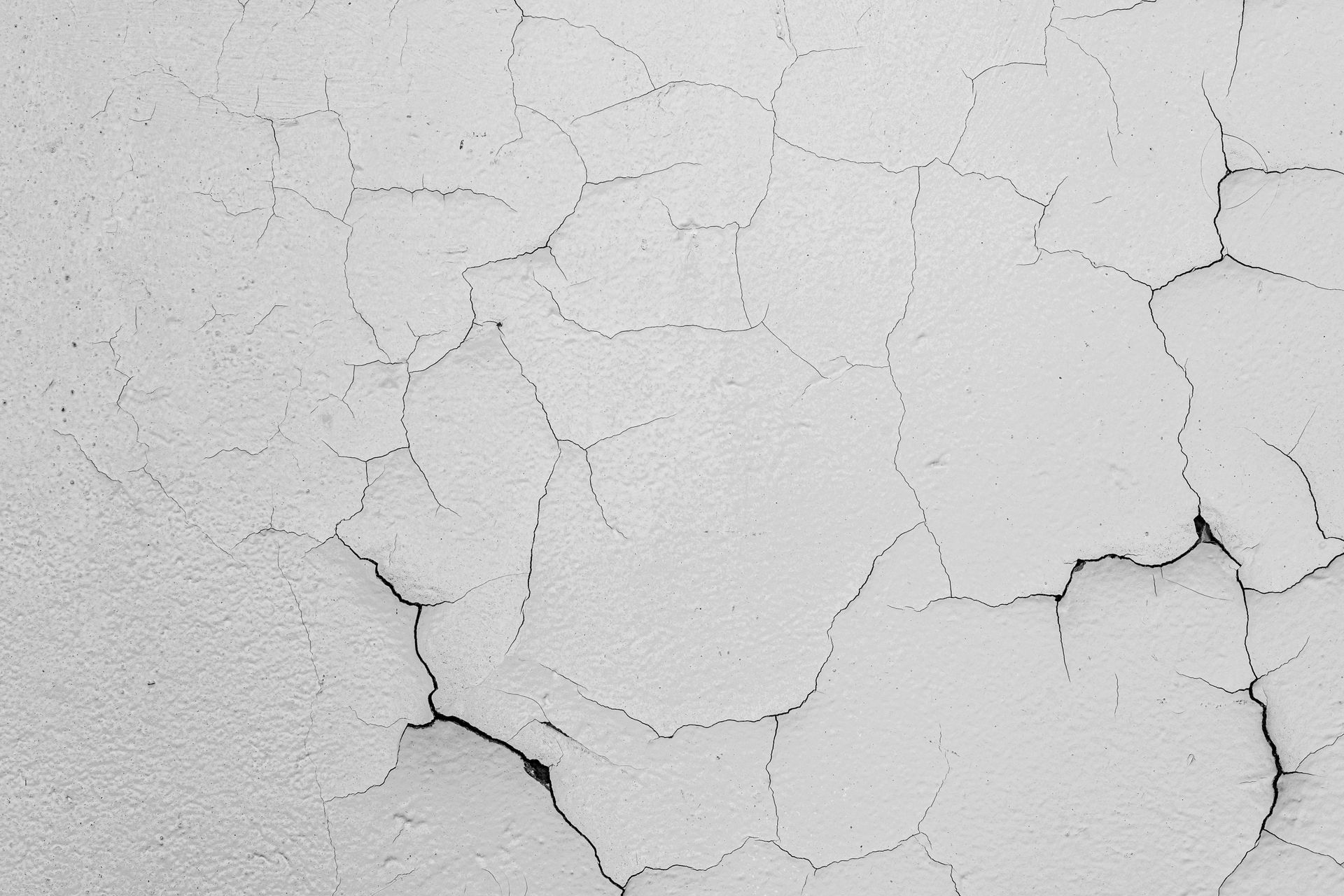 Wall paint starting to crack