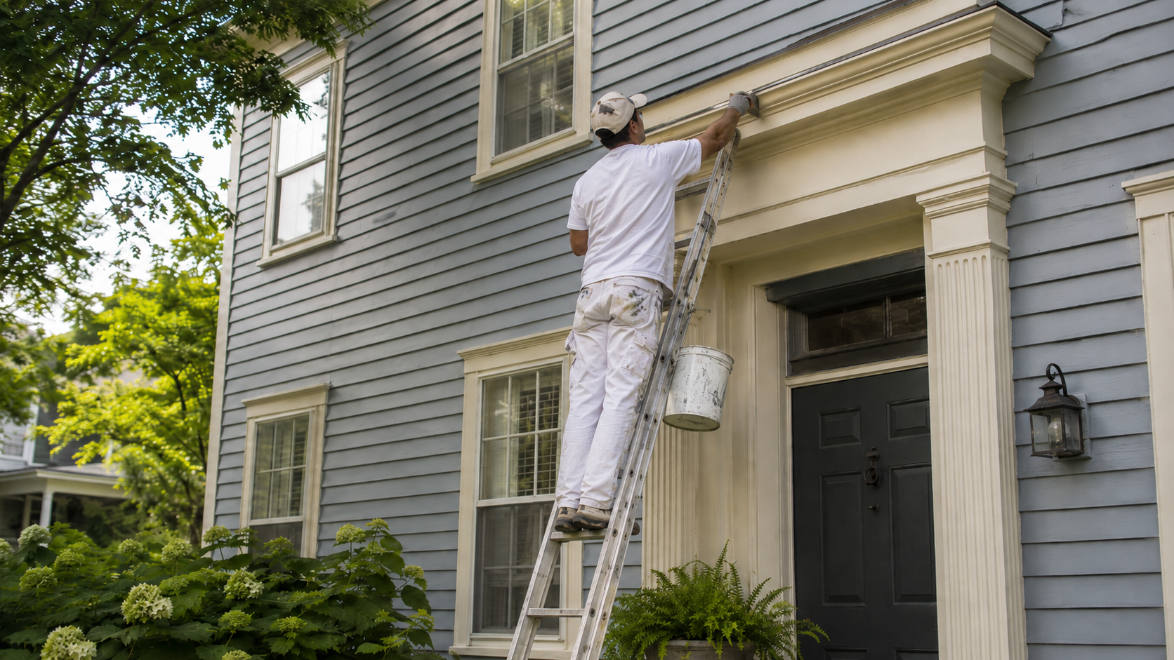 Repainting the Exterior of an Older Connecticut Home