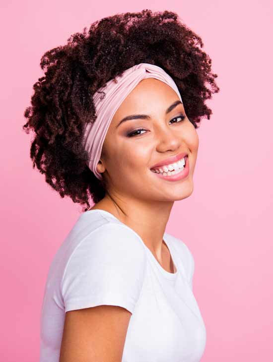 Smiling woman