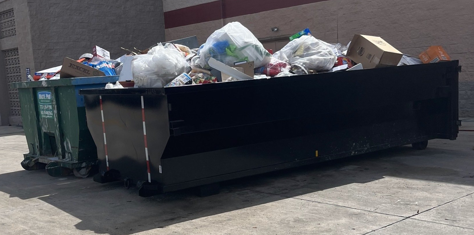 full dumpster
