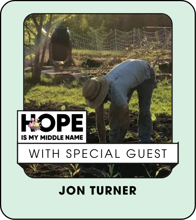 Jon turner is a special guest on hope is my middle name