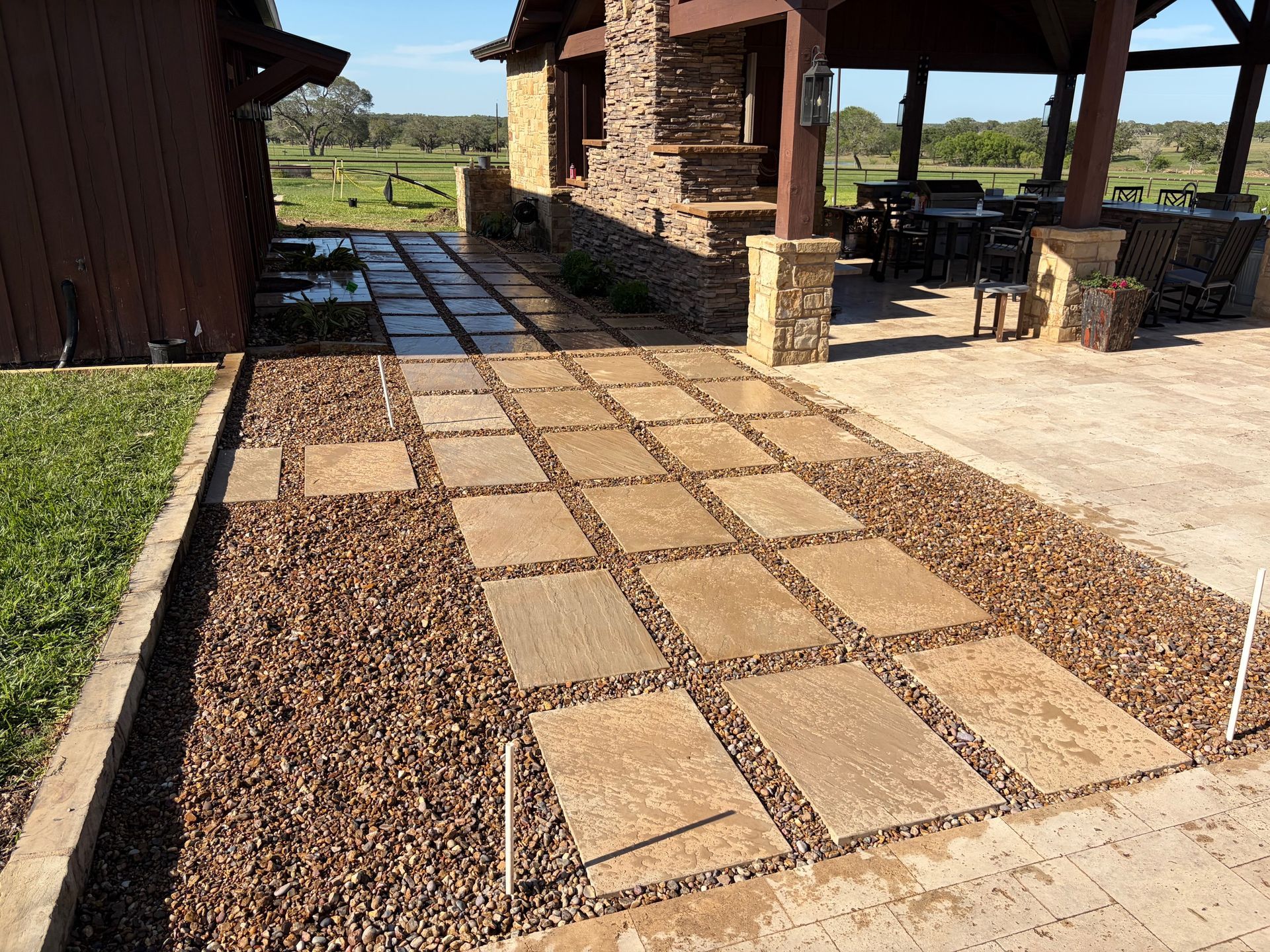 Custom Hardscapes — Corpus Christi, TX — Hebert Irrigation