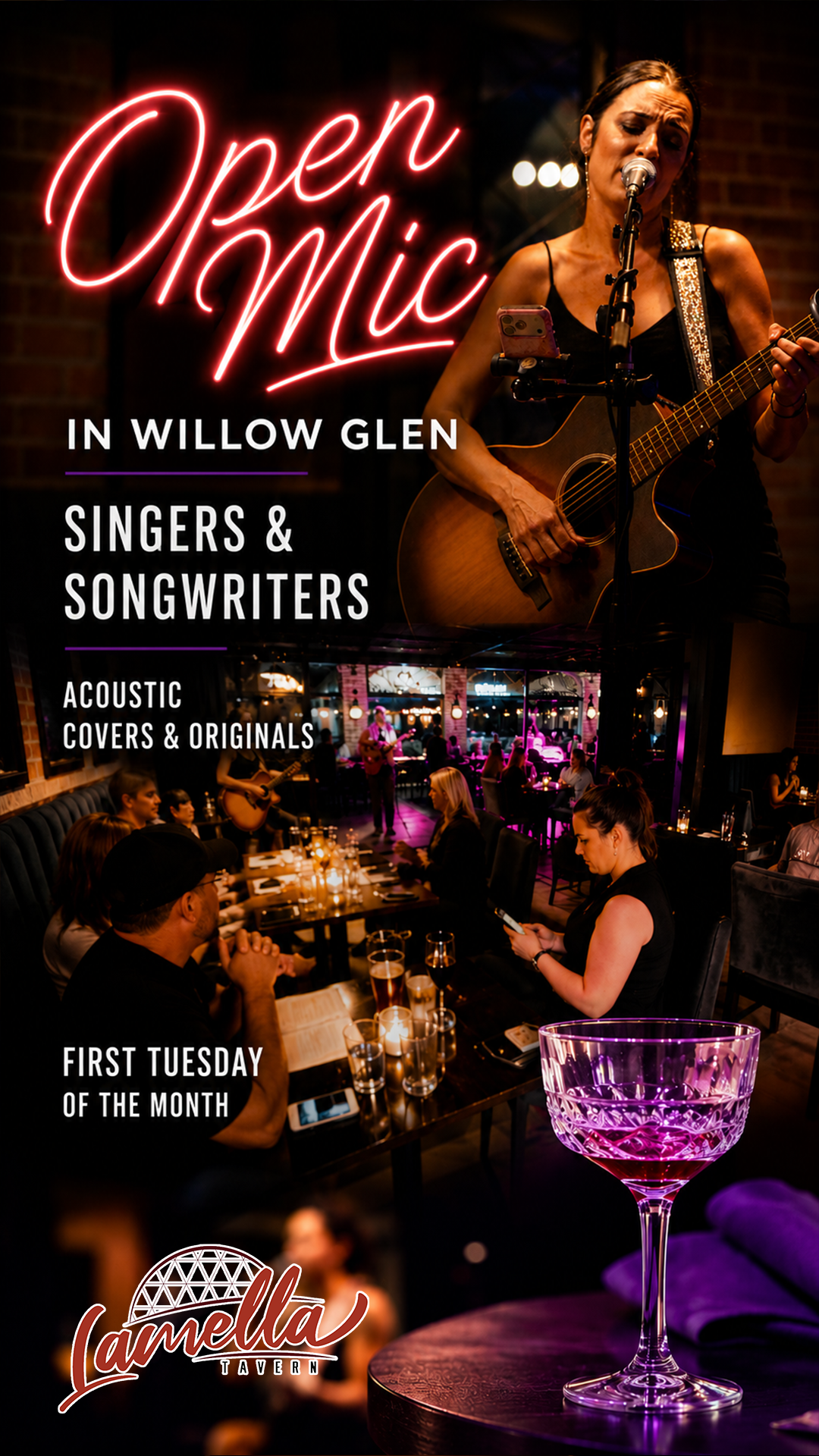 open mic night