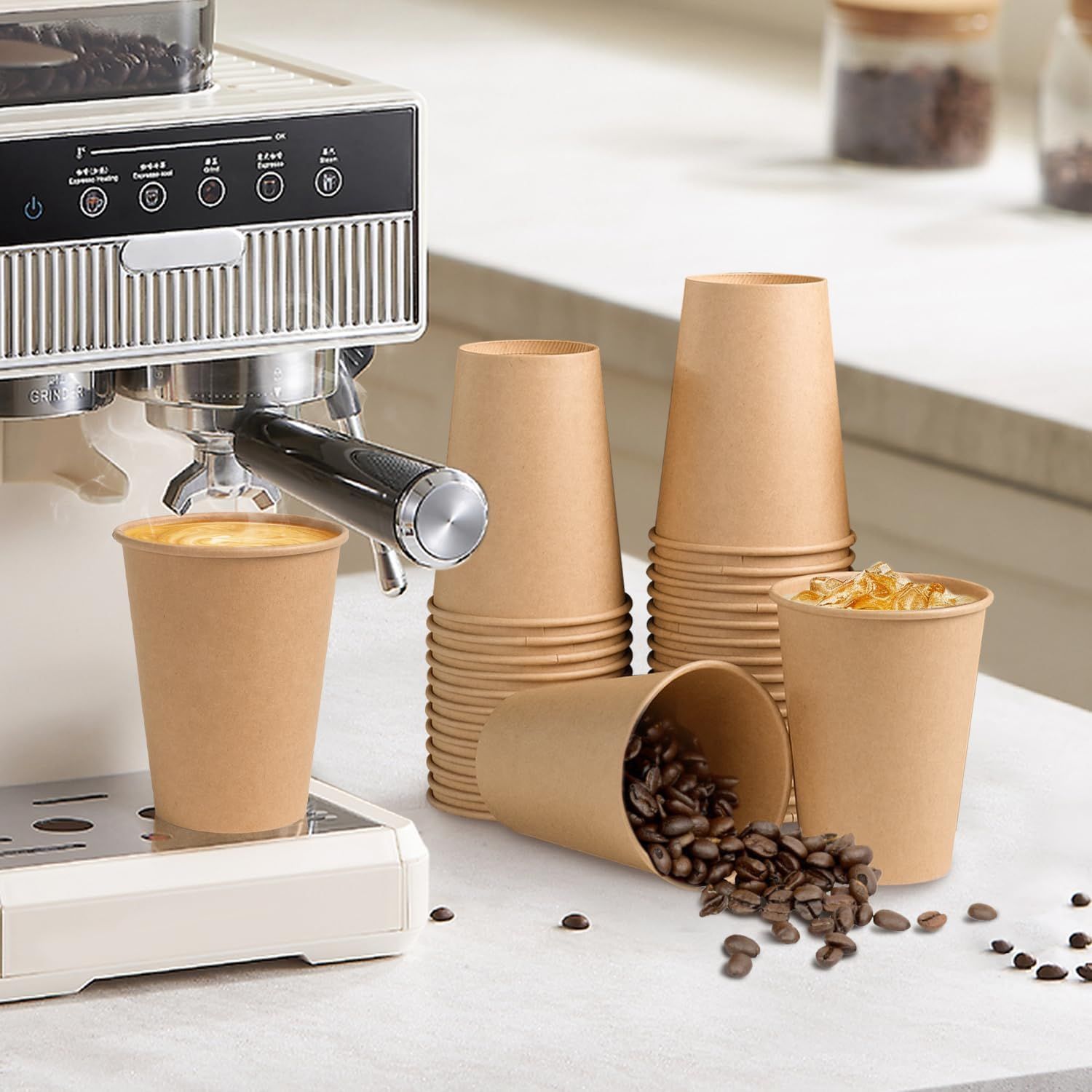 kraft cupstock paper cup raw materials is used in making disposable paper cups/paper soup bowls