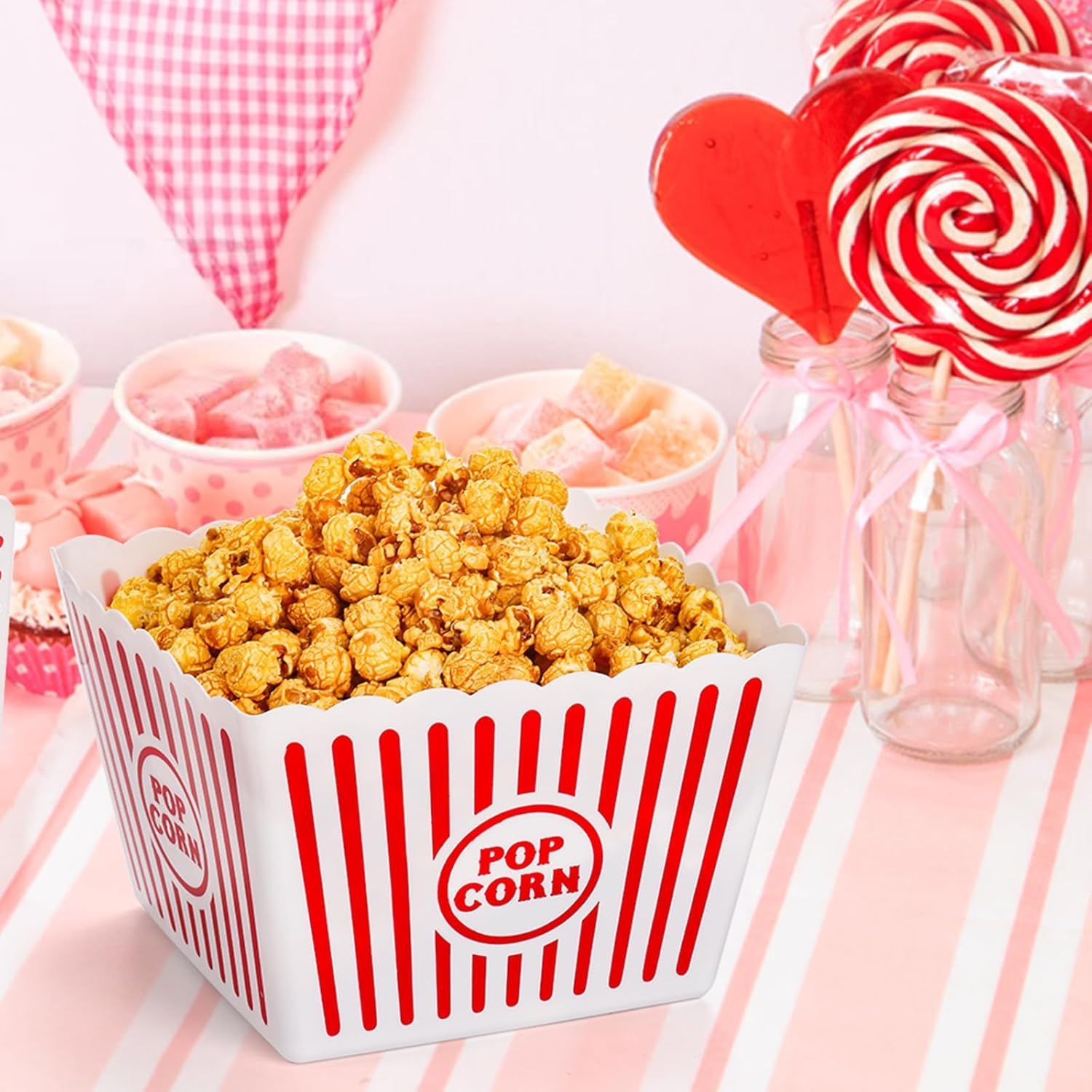 FBB paper raw materials is used in making disposable popcorn cups/popcorn tubs