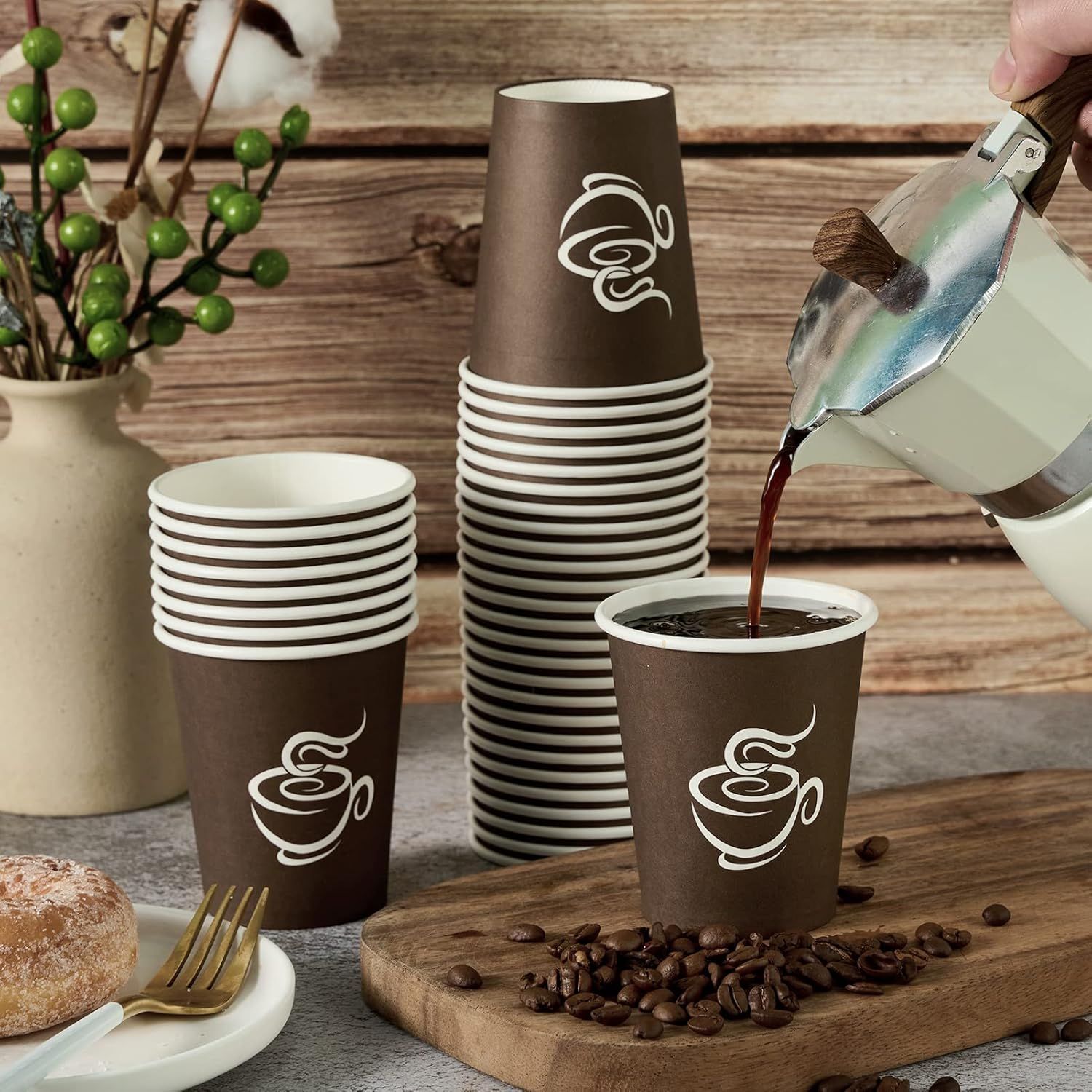 PE Coated Paper Rolls Manufacturer China for Paper coffee cups