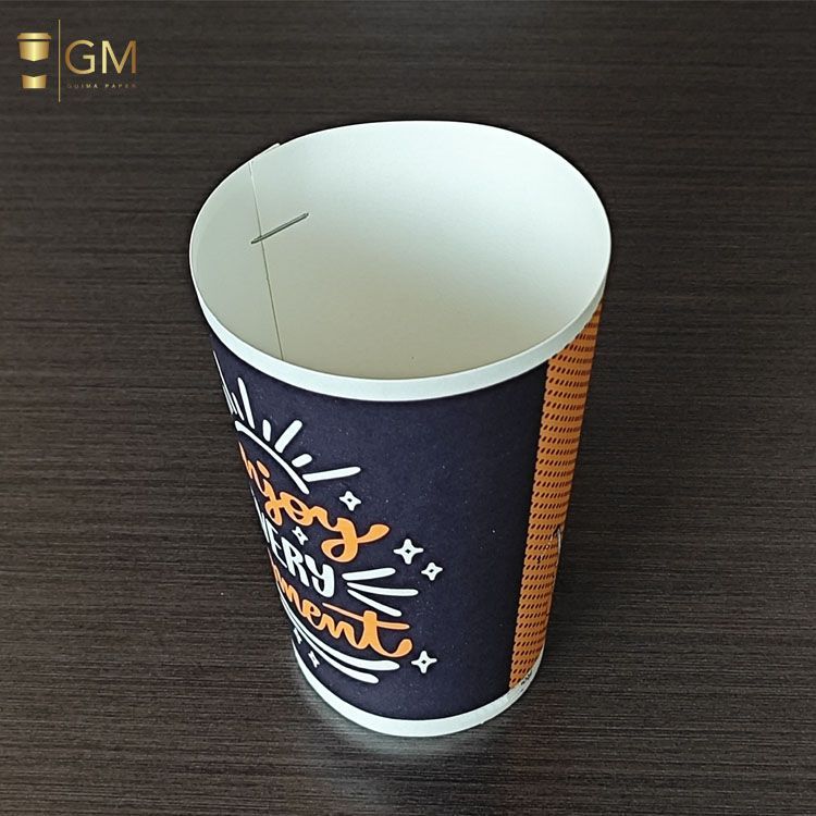 Eco-Friendly Paper Cup Fan for Disposable Cups and bowl