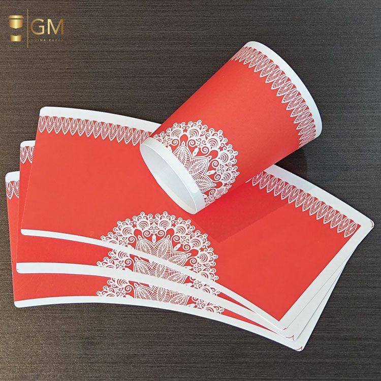 Paper Cup Fan Blanks for Coffee Cups manufacturing