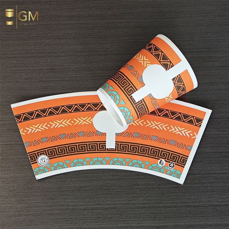 Raw Material Paper Cup Fan for Cups
