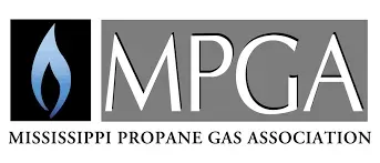 The logo for the mississippi propane gas association