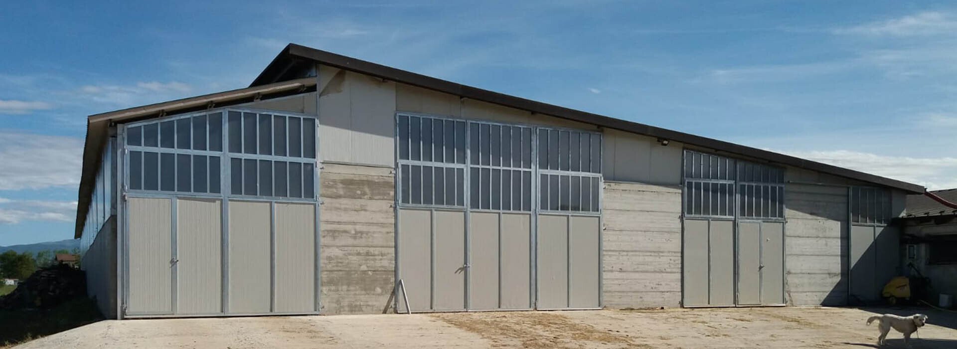 porte in ferro zincato per esterni