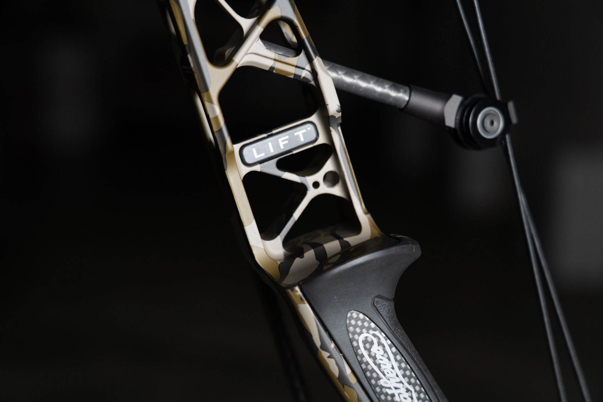 close of of bow brand