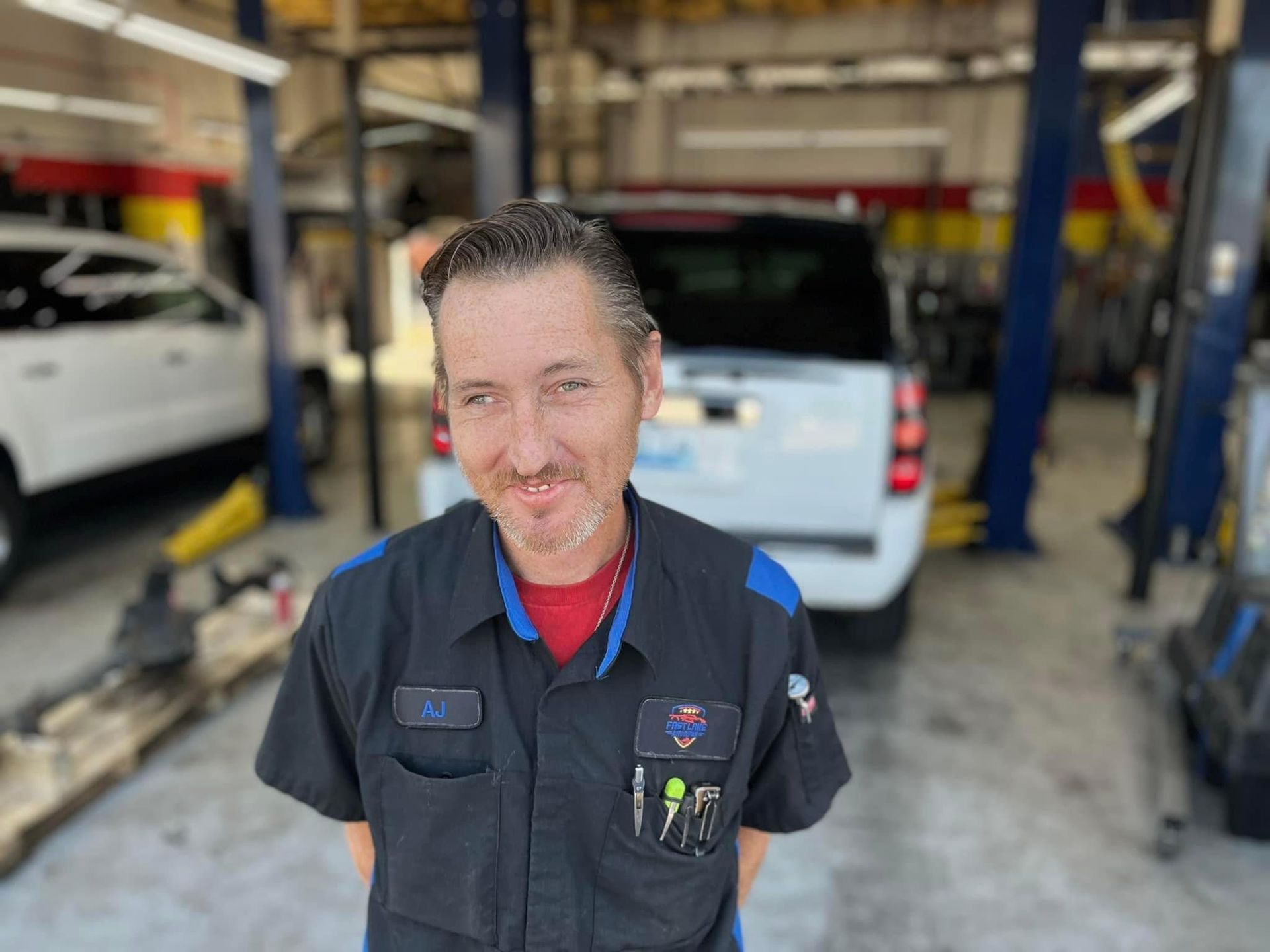 Aj Russell Technician of Fast Lane Auto Repair - Owensboro Auto Repair