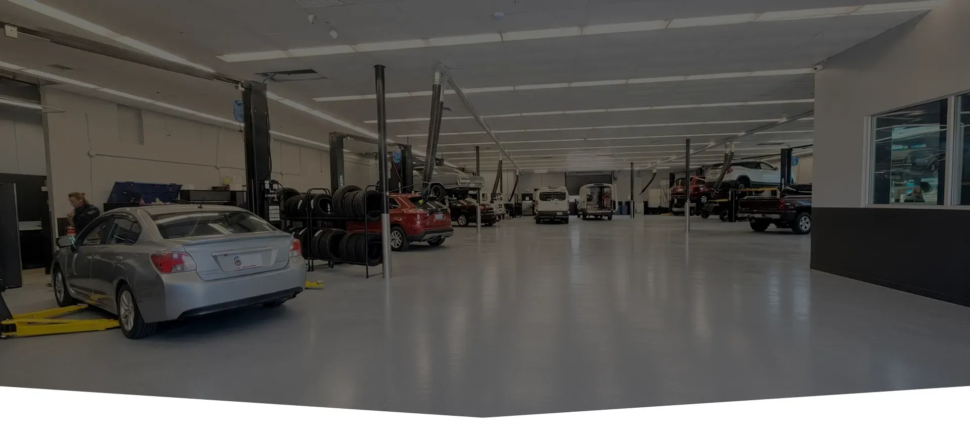 Inside our garage in Owensboro, KY | Fast Lane Auto Repair
