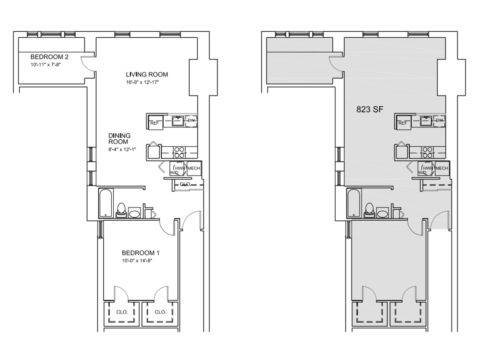 2 Bedroom