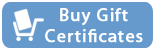 A blue button that says buy gift certificates with a shopping cart.