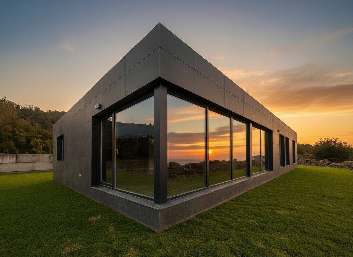 casa prefabricada modular  pequeña