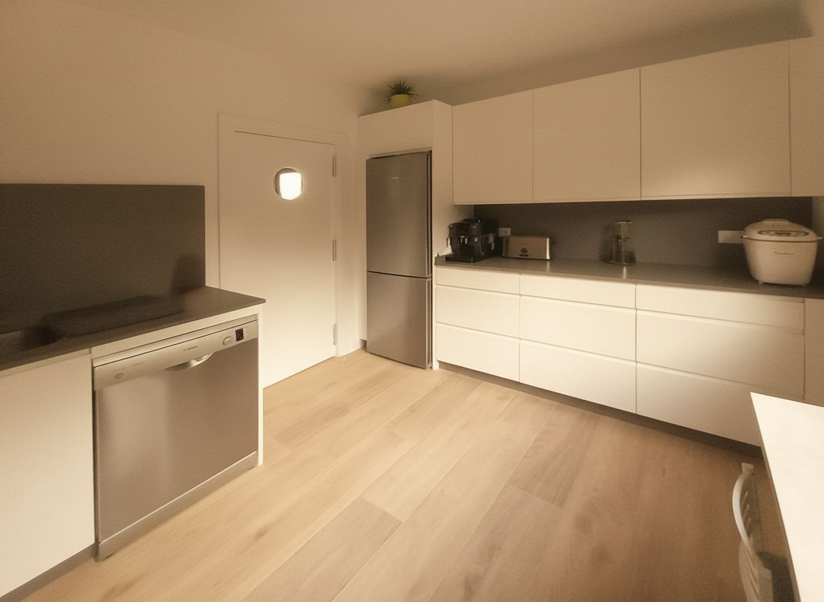 Interiores casa modular prefabricada CUBE 175m2