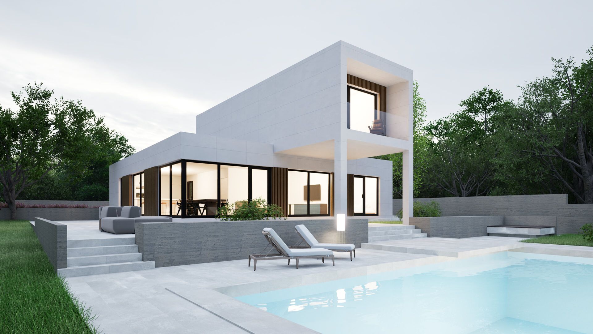 casa prefabricada modular 200m2 moderna