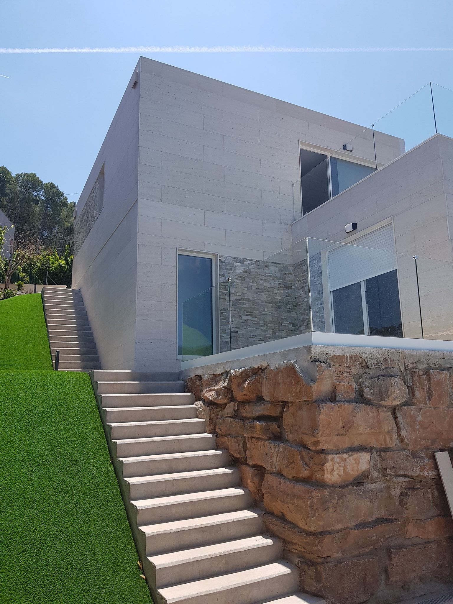 casa prefabricada modular desnivel